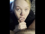 Blowjob before heading to work!