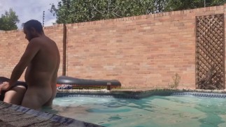 Swimming pool fuck