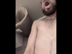 Jacking off and playing with my hairy hole