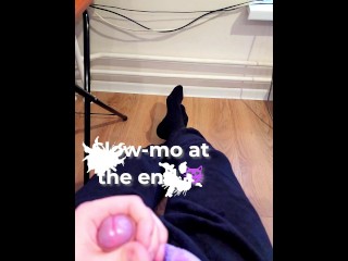 Nach NNN Zeitlupen-POV-Cumshot, Großer Schwanz, Catboy