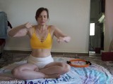 Goddess Aurora Willows bikini yoga 8. Join my Uviu fanclub for my nude content