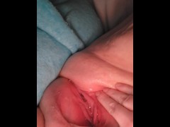 So wet and horny | watch my pussy drip and squirt pee