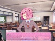 Preview 4 of Doki Doki Literature Club! pt. 4 - Sharing our poems with Natsuki!