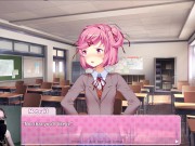 Preview 5 of Doki Doki Literature Club! pt. 4 - Sharing our poems with Natsuki!
