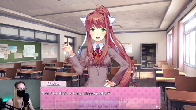 Doki Doki Literature Club! pt. 5 - Sharing our poems with Monika!