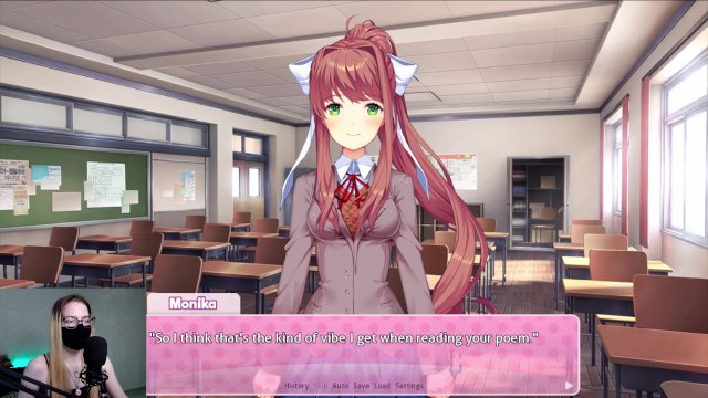 Doki Doki Literature Club! pt. 5 - Sharing our poems with Monika!