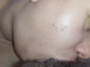 Preview 2 of deepthroat gagging extreme, I regurgitated it on the dick fucking my throat🍆🤤😋💦😈😵🥛🥛🥛🥛😋🤤