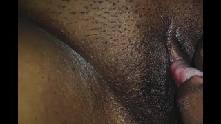 Ebony Pussy sucking  licking