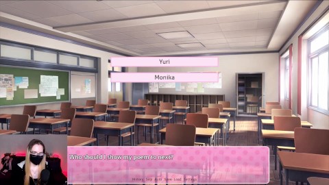 Doki Doki Literature Club! pt. 11 - Reading Strange poems by Yuri & Monika… :/