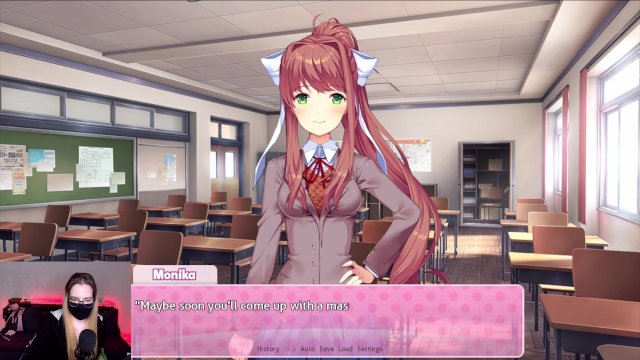 Doki Doki Literature Club! pt. 11 - Reading Strange poems by Yuri 