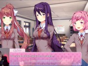 Preview 6 of Doki Doki Literature Club! pt. 13 Writing a Festival poem. What’s wrong with Sayori? and Monika?