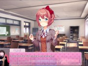 Preview 1 of Doki Doki Literature Club! pt. 14 - Reading our poems.. And I will help Yuri with the Festival!