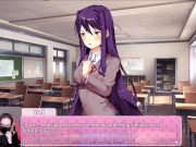 Preview 4 of Doki Doki Literature Club! pt. 14 - Reading our poems.. And I will help Yuri with the Festival!