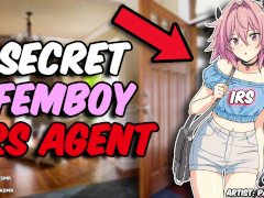 [ASMR] The IRS Sends a Cute Femboy Agent to Make You Pay Your Taxes (Gone WRONG)