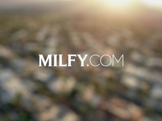 MILFY Hotwife Brandi Seduces Hubby's 2 Young Eager Interns screenshot number 0