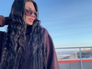 Treason. the Courier Girl Gave my Husband a Blowjob in the Public Parking Lot of the Mall