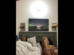 I masturbate next to my stepbrother while he listens to music