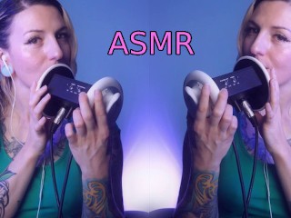 SFW ASMR - PASTEL ROSIE Double Ear Lipping - Sexy Ear Teasing Para Satisfazer o Eargasm - ASMR Onlyfans