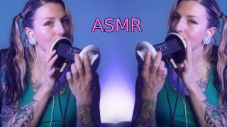 SFW ASMR - PASTEL ROSIE Double Ear Lipping - Sexy Ear Teasing para satisfazer o eargasm - ASMR Onlyfans