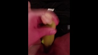 Mijn banaan neuken