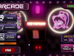 フレンニの家で一夜を過ごす | アーケードモード # 16 | スペイン語 - Screenshot 13 of 16 - Spanish