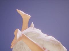 Petite Brunette Fucks Good Boy Furry Wolf 3D Yiff Hentai