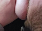 Preview 3 of BEST FRIEND SAID HER TITS WERE SENSITIVE AND NEEDED ME TO SUCK ON THEM