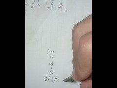 Enseñando matemáticas a mis pastrulos