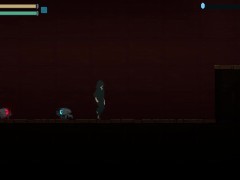 【DECOY 群青の魔女 実況】動くドット搾精エロゲー。無表情な爆乳美女に手コキやフェラで搾精してもらい・・(Hシーンアニメーション同人エロゲー) 11/16