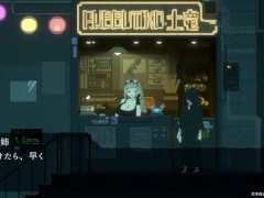 【DECOY 群青の魔女 実況】動くドット搾精エロゲー。無表情な爆乳美女に手コキやフェラで搾精してもらい・・(Hシーンアニメーション同人エロゲー) 7/16