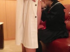素人ハメ撮り　セーラー服(冬)のコスプレでセックス　セフレが手マンとクンニで絶頂　フェラして貰って最後は中出し - Screenshot 4 of 16 - セーラー服