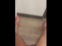 Pocket pussy strokes