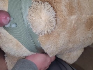 Cumming on my Teddy Bears Ass