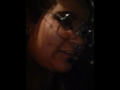 Enjoy my soft moans as I let this dude fuck me in his car