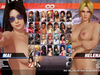 Dead Or Alive Nude Mods Naked Mai Vs Helana Match [18+]