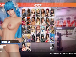 Dead or Alive Nude Mods Installed Agmeplay Naked Kula and Zack Match [18+]