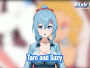 Preview 1 of VTUBER HENTAI REACT: Suzy and Taro