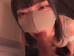 巨乳でえっちな女の子がカルバンクラインの下着を身につけて、超絶濃厚フェラチオ責め♡  お返しに電マを固定されて放置・・ 気がついたら下着はびしょ濡れでそのまま挿入へ🙈日本人/童顔/おっぱい 無修正 - Screenshot 6 of 16 - 手コキ