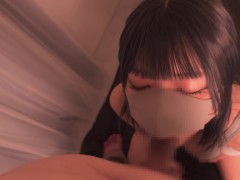 巨乳でえっちな女の子がカルバンクラインの下着を身につけて、超絶濃厚フェラチオ責め♡  お返しに電マを固定されて放置・・ 気がついたら下着はびしょ濡れでそのまま挿入へ🙈日本人/童顔/おっぱい 無修正 - Screenshot 7 of 16 - フェラ