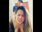 Preview 1 of Sexo duro a la novia colombiana de mi mejor amigo plug anal