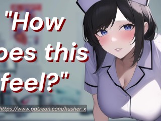 Hot Flirty Nurse Gives Your Crotch Some Special Attention Video