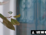 Preview 1 of LEZ BE BAD - Lonely Military Wife Valentina Nappi Enjoys ROUGH PEGGING Sexy Mistress Katrina Colt
