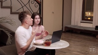 Hot Lexi Lore Gets Her Juicy Pussy Fucked By Step-Daddy
