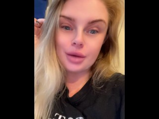 我回来了，准备做爱了