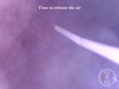 INSIDE POV: Inflating my Bladder with Air - Preview
