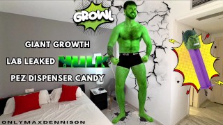 GIANT GROWTH LAB LEAKED HULK PEZ DISPENSER CANDY