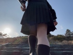 セーラー服で散歩0207-3 - Screenshot 11 of 16 - Japanese Schoolgirl