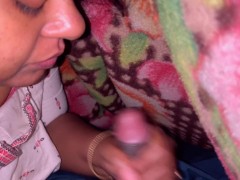 He can’t resist more, all cum he drop in my mouth