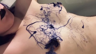 playing with hot wax