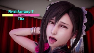 Final Fantasy 7 - Tifa × Cinco Estilos - Versão Lite